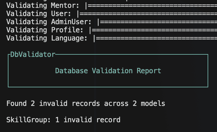 DbValidator - Ruby gem for validating Rails database records