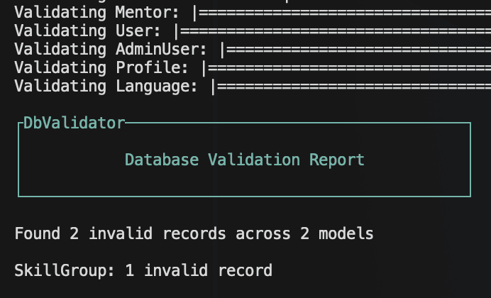 DbValidator - Ruby gem for validating Rails database records