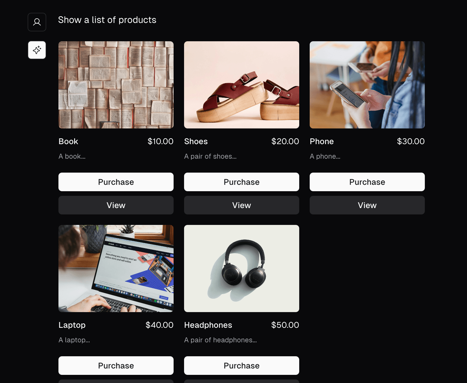 Generative UI E-commerce Chat - AI-powered shopping interface built with Vercel AI SDK